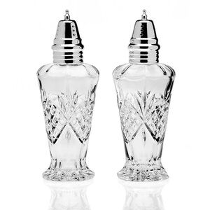 Dublin GodingerCrystal Salt and Pepper Shaker Set - Handcrafted Elegance
